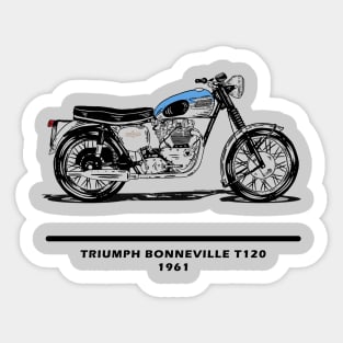 Triumph Bonneville T120 Sticker